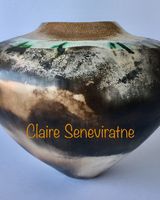 Large smoke fired pot.