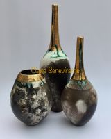 A collection of pots.