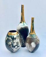 A collection of pots.