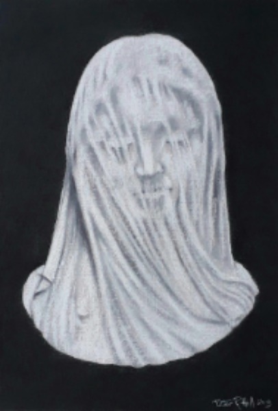 Based on 'The Veiled Virgin' by Giovanni Strazzi