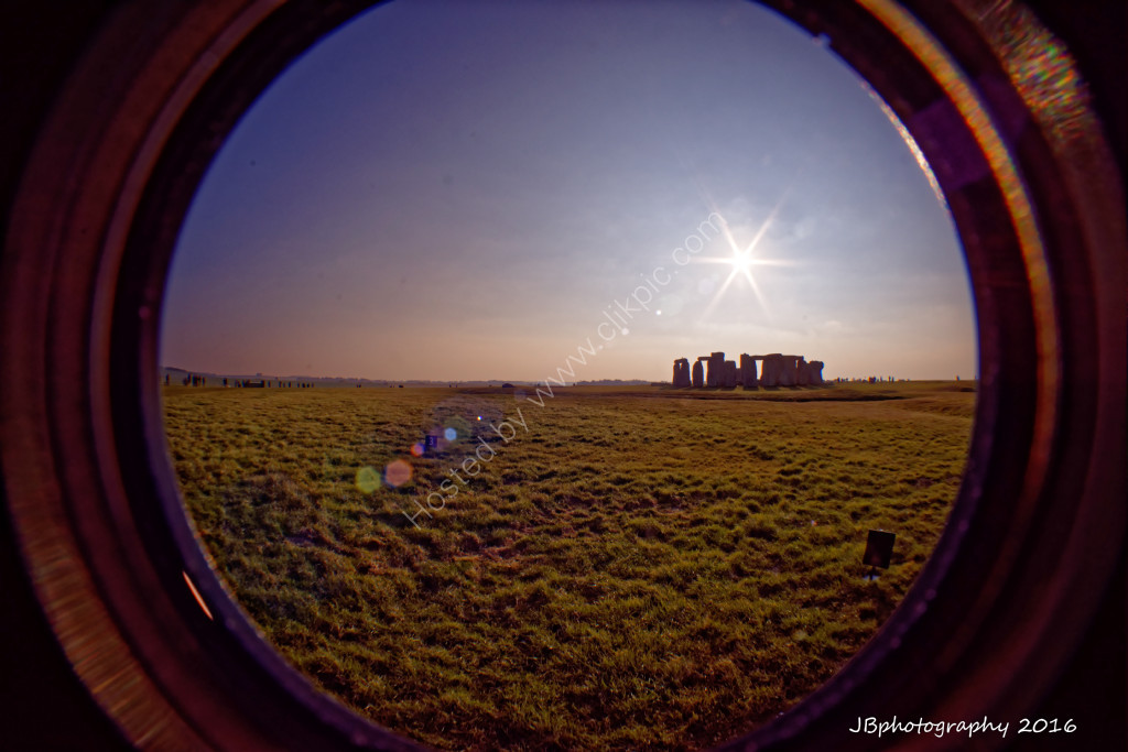 Stonehenge sunburst