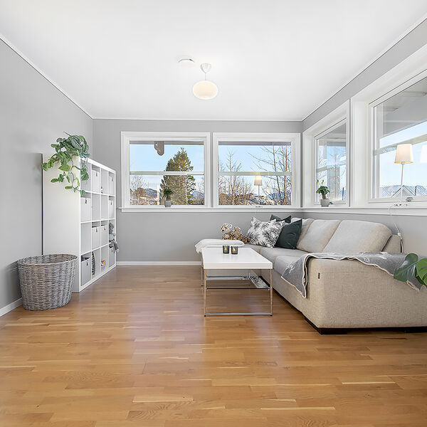 Kjellerstue med solinnslag