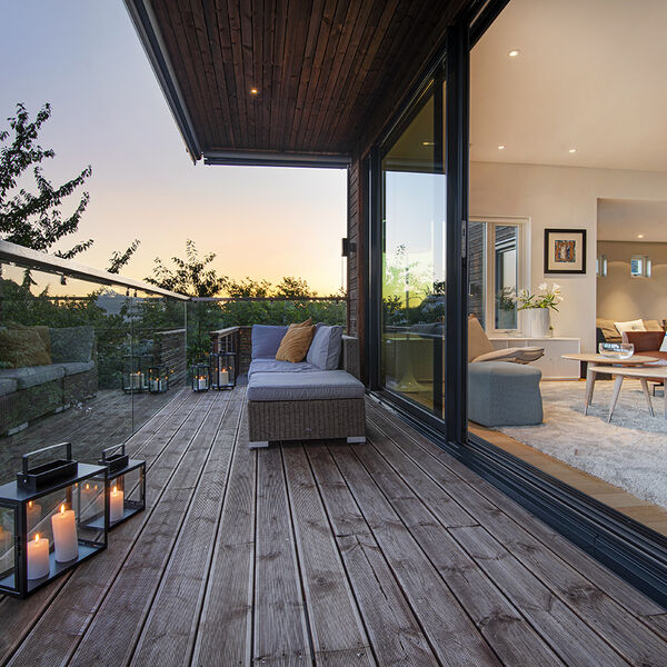 Kveldsstemning inne og ute