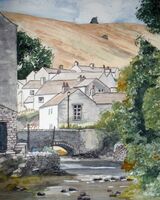 Castleton Village Derbyshire