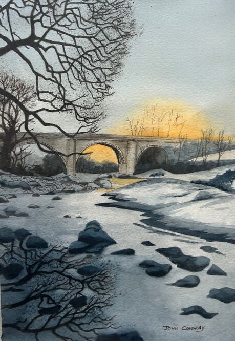 Winter Devils Bridge Kirkby Lonsdale