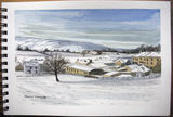 Snow Scene south of Sedbergh