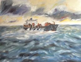 Dredging at sea