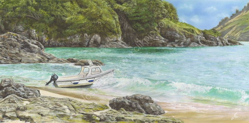 Beached on Sunny Cove
