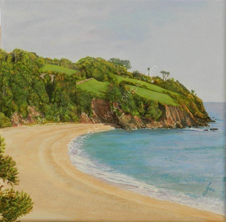 Across Blackpool Sands