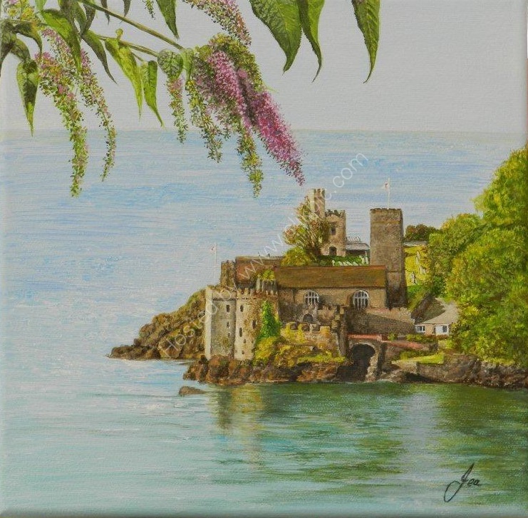 Castle through the Lilac