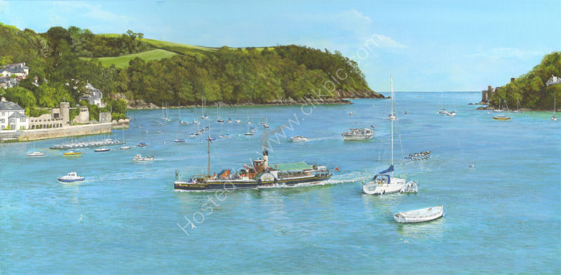Kingswear Castle Paddle Steamer