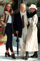 Actor Paul Nicholas posed for a fashion shoot when he was at the Grand theatre in Wolverhampton.