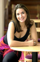 Wolverhampton born actress Lucy Cound, who played Maria in West Side Story at The Grand Theatre, Wolverhampton.