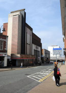 The old Odeon Cinema building in Skinner Street, Wolverhampton.