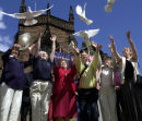 Peace Doves at St Peter's Church, Wolverhampton.