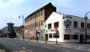 School Street, Wolverhampton showing the old W. M. Evans Hardware store and Cataldo's Italian Restaurant, part of the Italian area.