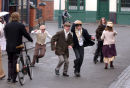 Filming of The Supreme Sunbeam by Central Youth Theatre at the Black Country Museum.