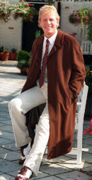 Actor Paul Nicholas posed for a fashion shoot when he was at the Grand theatre in Wolverhampton.