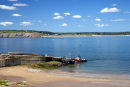 Ferry at the jetty, Caldey Island
