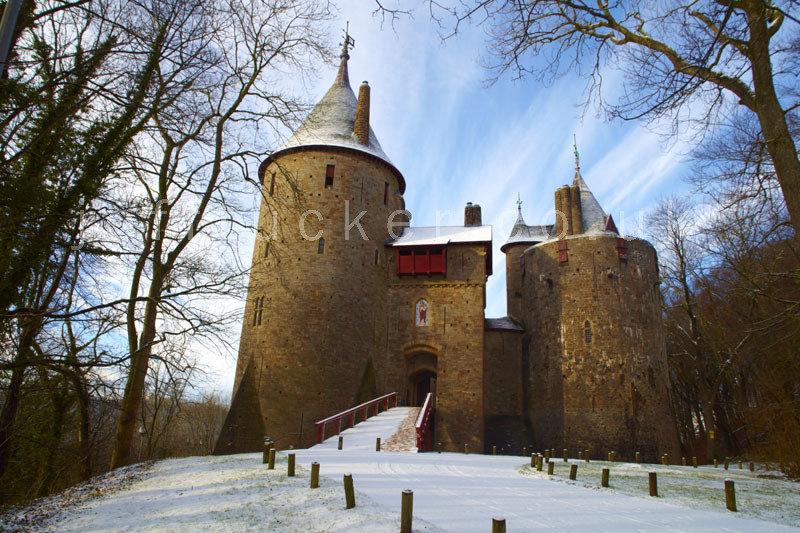 Castell Coch, winter