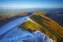 A December view down Cefn Cwm Llwch