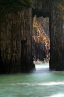 Rock arch, Church Doors, near Tenby