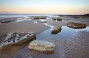 Rocks at lowtide, Dunraven Bay