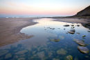 Beach stream, Dunraven Bay, dawn