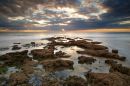 Dusk at Dunraven Bay, low tide