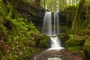 A small and secluded fall in the Brecon Beacons