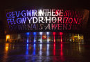 Millennium Centre lit up for Paris November 2015