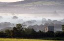 A misty morning in the Vale of Glamorgan
