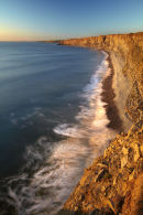 View along the Glamorgan Heritage coastline