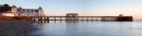 Penarth Pier, early morning, panorama
