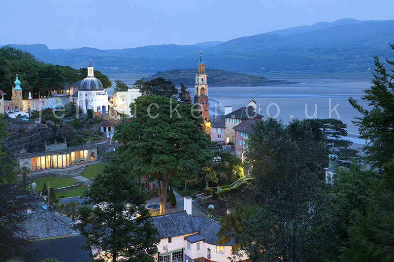 Portmeirion, dusk