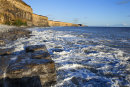 St Donats, high tide