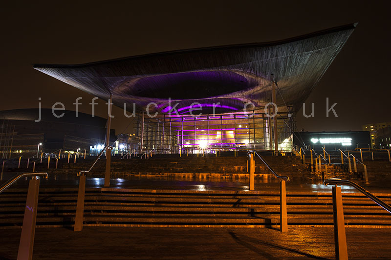 The National Assembly for Wales building, or Senedd.