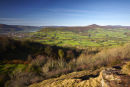Sugar Loaf mountain from Ysgyryd Fawr
