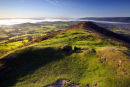 The view south from Ysgyryd Fawr, dawn.