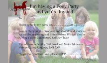 Sussex Invitations Design