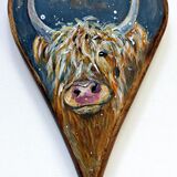 Highland cow heart 1