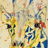Blue Giraffe
