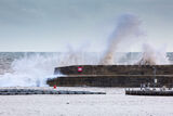 Stormy seas at Lyme.