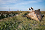 Abandoned boat, Thornum
