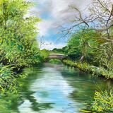 Forest and River scenes