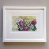 Lilac in green bucket