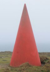 Daymark Gwennap Red cone: photograph by me