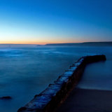 128-Sennen Cove at night
