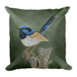Art Print Throw Pillow/Cushion - Fairy Delight