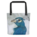 Peacock on Parade Tote Bag